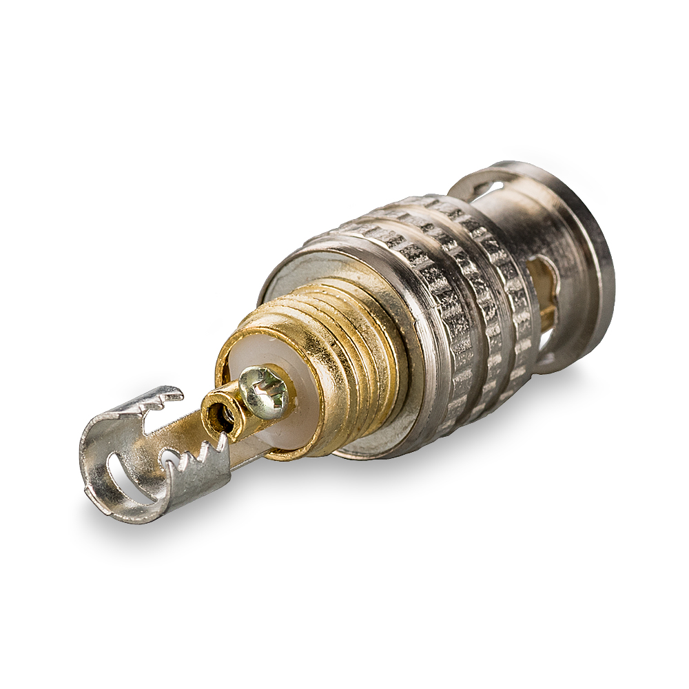 Разъем BNC(male) на кабель RG-58, RG-6U, SAT-703, под зажим