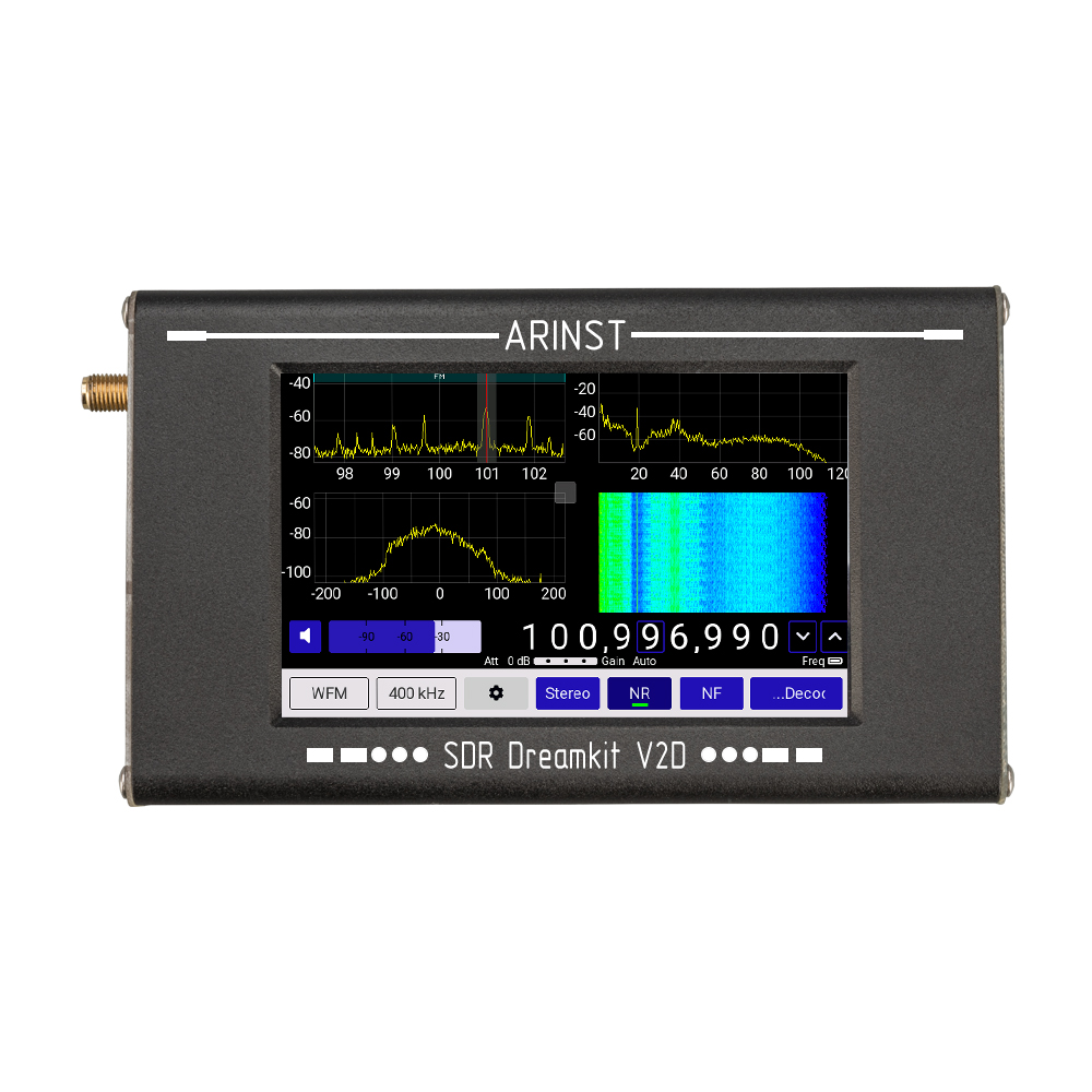 ARINST SDR Dreamkit V2D портативный радиоприемник