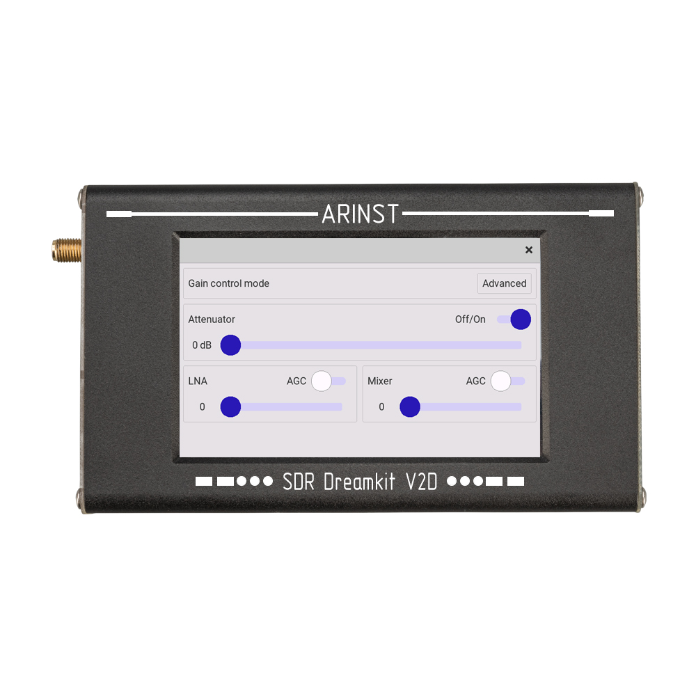 ARINST SDR Dreamkit V2D портативный радиоприемник