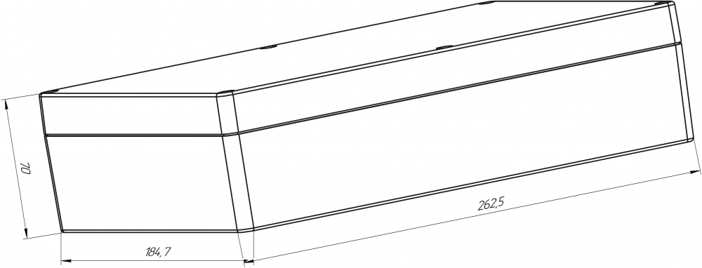 Гермобокс KG-2 для установки роутера