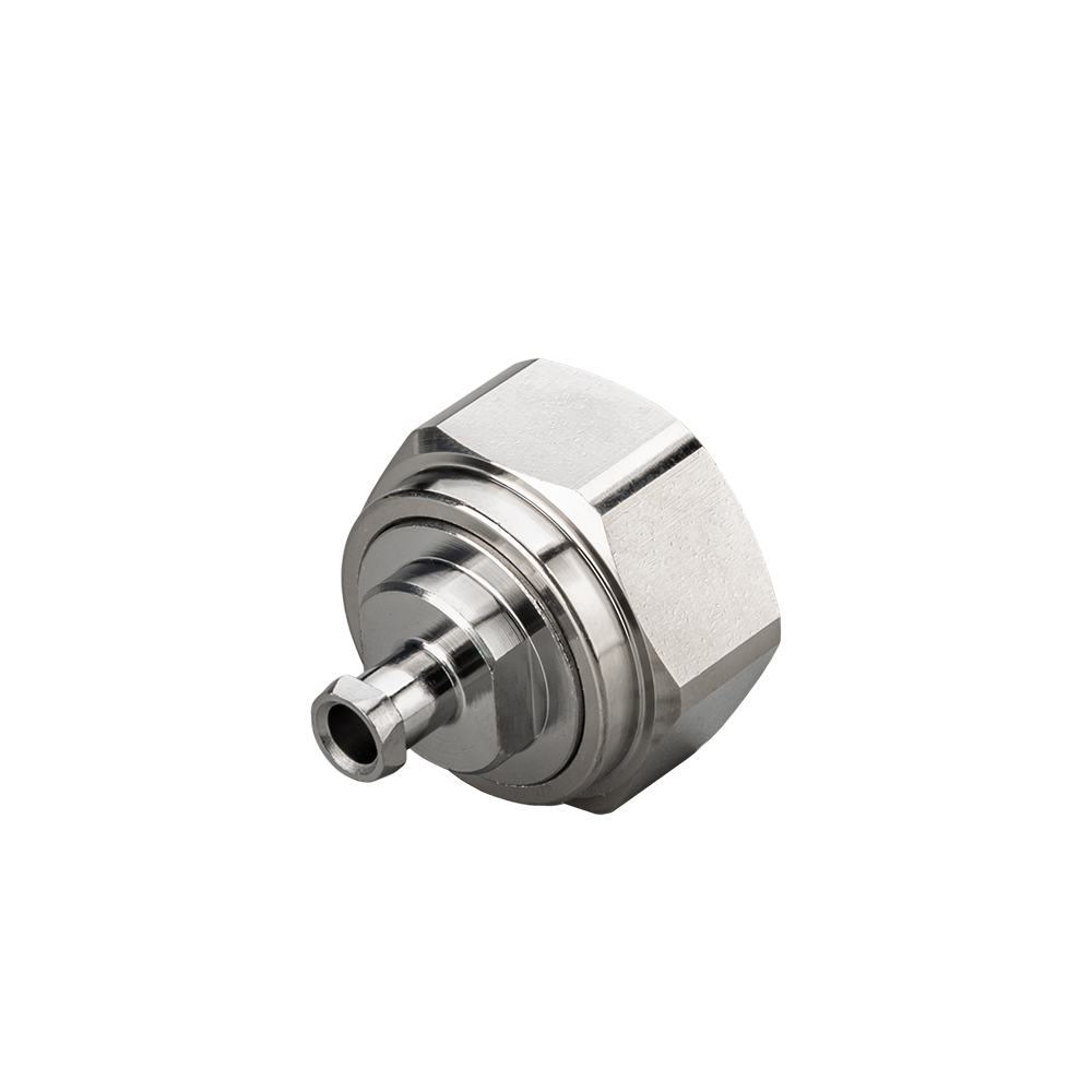 Разъем 4.3-10(male) под пайку на кабель RG-402