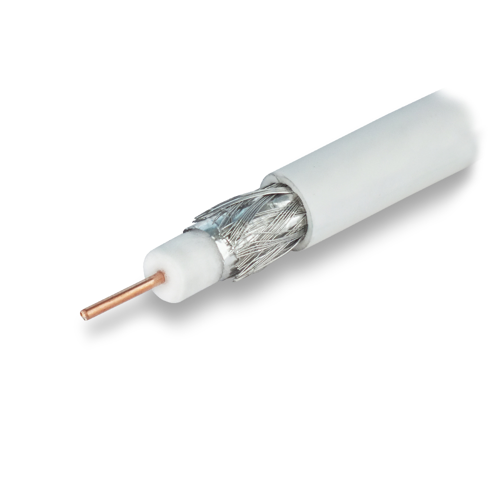 Кабель коаксиальный RG-6U CCS PE AL PVC